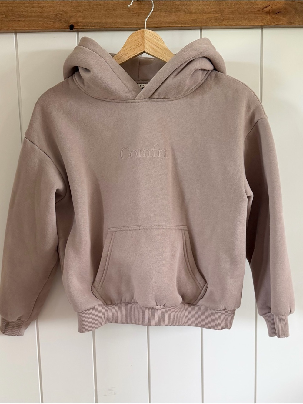 Kids Comfort Hoodie - Taupe